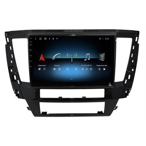 Штатная магнитола Stonelock MSB106MB 2/32 ГБ для Mitsubishi Pajero Sport III 2019-2025 на Android 10.0