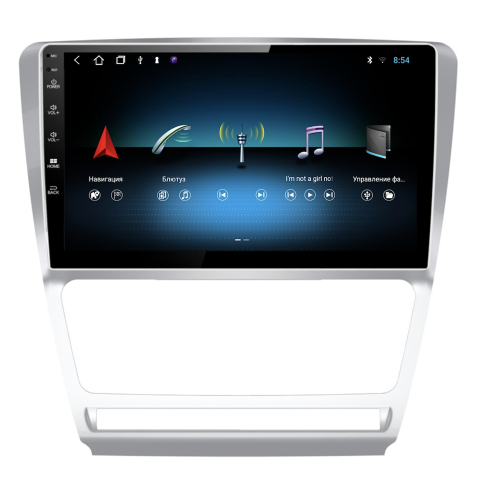 Штатная магнитола Stonelock SK1011MB 2/32 ГБ для Skoda Octavia II (A5) 2004-2013 на Android 10.0