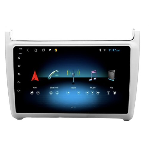 Штатная магнитола Stonelock VW907MB 2/32 ГБ для Volkswagen Polo 5 2009-2019 серебро на Android 10.0