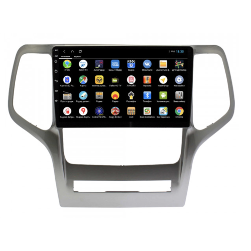 Штатная магнитола Parafar для Jeep Grand Cherokee 2010-2013 на Android 12.0 (PF088XHD)