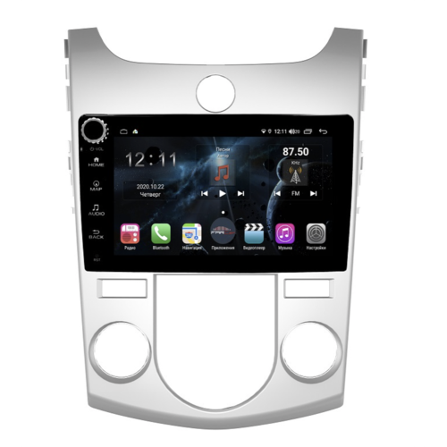 Магнитола Farcar H038RB (S400) для Kia Cerato II 2009-2013 на Android 10.0 с кнопками