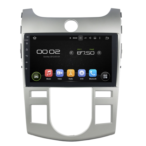 Штатная магнитола CarMedia KD-9702-P6 для Kia Cerato II 2008-2013 (TD) с климат-контролем на Android 10.0