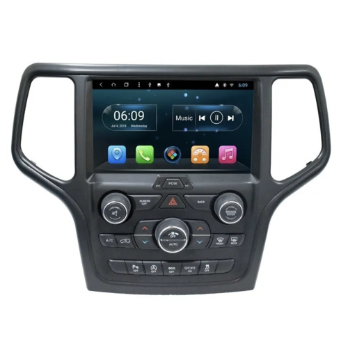 Штатная магнитола CarMedia KR-9176-DSP для Jeep Grand Cherokee 2013+ на Android 9.0