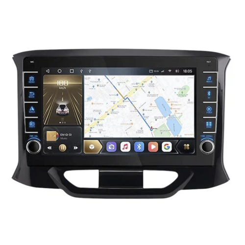 Штатная магнитола CarMedia OL-9064-N (с кнопками) для Lada Xray 2016-2022 на Android 10.0