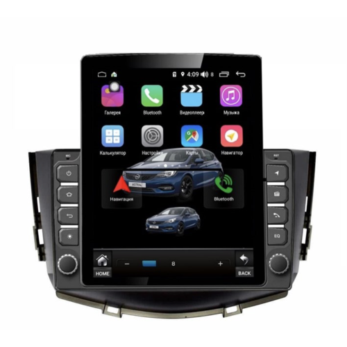 Магнитола Farcar RT198R (S300) TESLA для Lifan X60 I 2012-2016 на Android 9.0