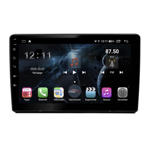 Магнитола Farcar H1215R (S400) для Mitsubishi Pajero IV 2020+ на Android 10.0