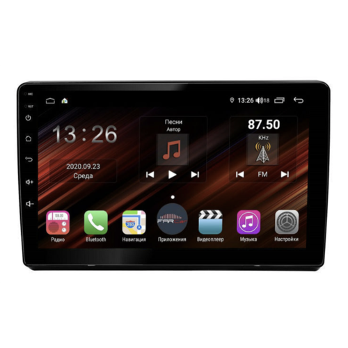 Магнитола Farcar XH1215R (S400) (6/128ГБ) для Mitsubishi Pajero IV 2020+ на Android 10.0