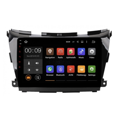 Штатная магнитола Roximo 4G RX-1206 для Nissan Murano III (Z52) 2015-2022 на Android 12.0 (Комплектация с камерой и навигацией)