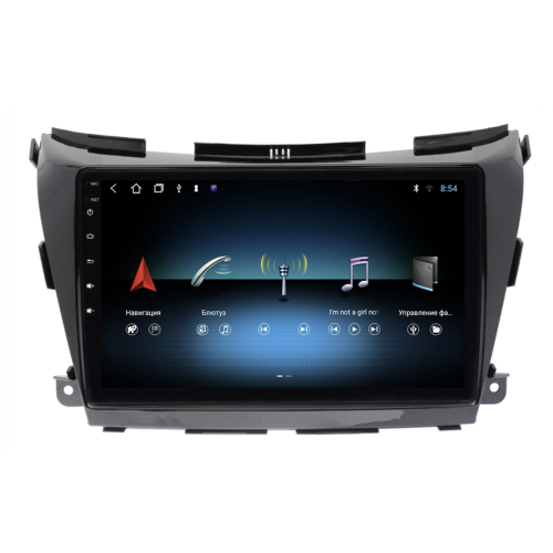 Штатная магнитола Stonelock NIS109MB 2/32 ГБ для Nissan Murano 2015-2022 на Android 10.0
