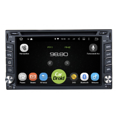 Штатная магнитола Roximo CarDroid RD-1201D для Nissan Universal (Android 9.0)