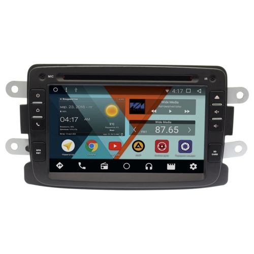 Штатная магнитола Wide Media WM-YL7105NC для Nissan Terrano III 2017-2018 Android 7.1.2