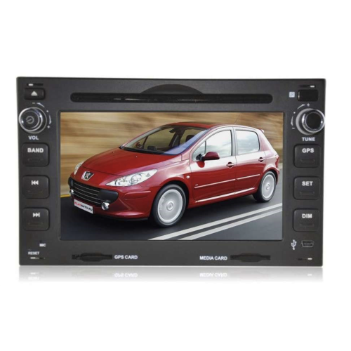 Штатная магнитола LeTrun 2115 Peugeot 3008, 5008, Boxer, 207, 307 на Android 7.1.1