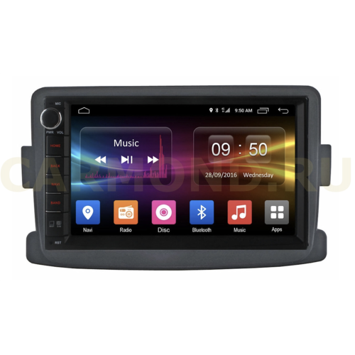 Штатная магнитола CarMedia OL-7002-D-RFR-N16 для Renault Duster, Logan, Sandero 2011-2022 на Android 10.0