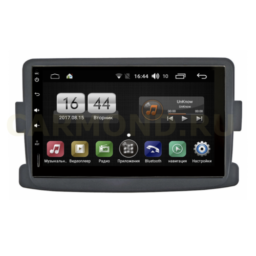 Магнитола FarCar s185 для Renault Duster, Logan, Sandero 2011-2022 на Android 8.1 (LX832-RFR-N16)