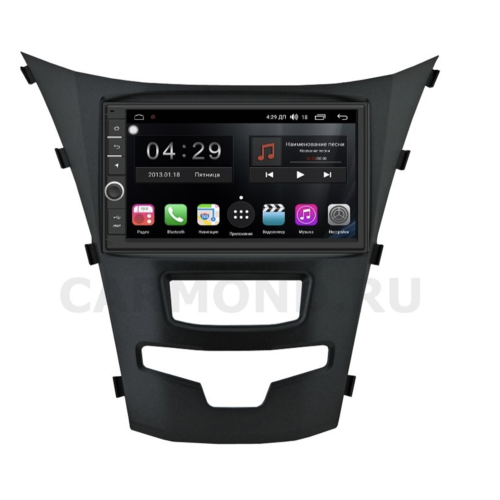 Магнитола FarCar s300 (RL839-RSY-N06A) для SsangYong Actyon II 2013-2022 на Android 8.1
