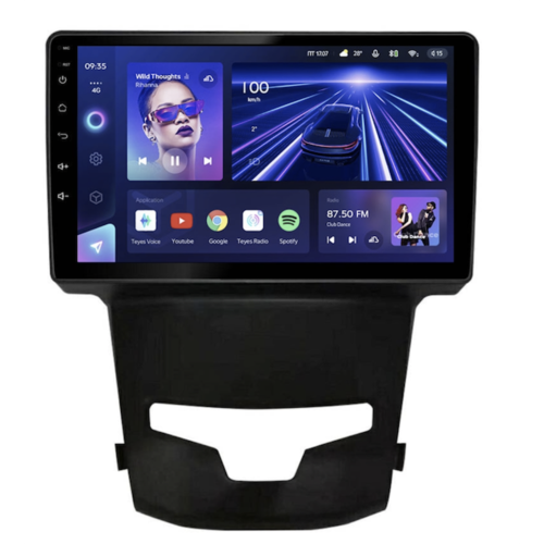 Штатная магнитола Teyes CC3 4/64 GB для Ssang Yong Actyon II 2013-2022 на Android 10.0
