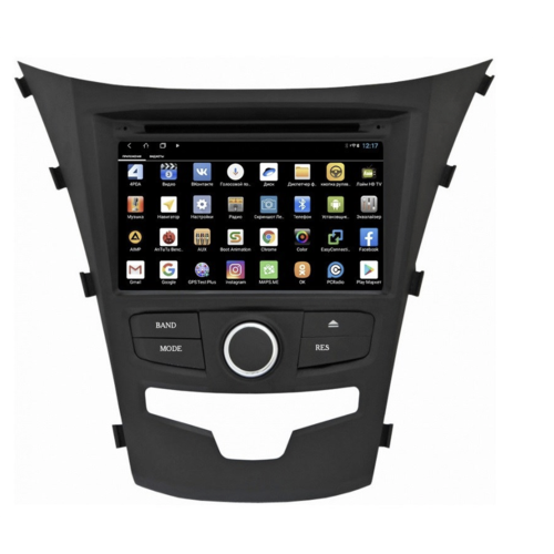 Штатная магнитола Parafar для SsangYong Actyon II 2013-2022 на Android 12.0 (PF355XHDDVD)