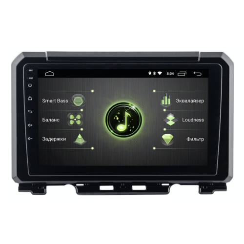 Штатная магнитола INCAR DTA-1701 для Suzuki Jimny IV 2018-2025 на Android 10