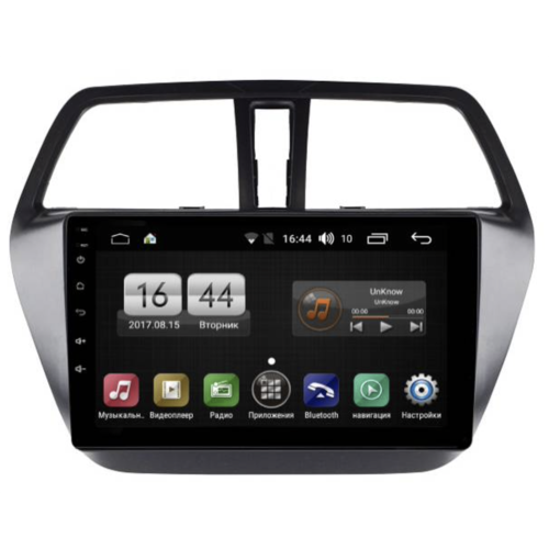 Магнитола FARCAR LX337R (S195) для Suzuki Sx4 II 2013-2022 на Android 8.1