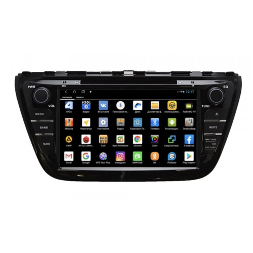 Штатная магнитола Parafar для Suzuki SX4 II 2013-2022 на Android 12.0 (PF125XHDDVD)
