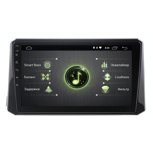 Штатная магнитола INCAR DTA-2202 для Toyota Corolla XII 2019-2025 на Android 10
