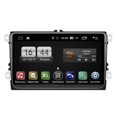 Магнитола FARCAR LX818 (S195) для Volkswagen Polo, Passat, Golf, Jetta, Tiguan на Android 8.1