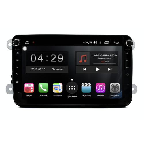 Магнитола Farcar RG836 (S300) для Volkswagen Amarok 2009+, Passat 2005-2015 на Android 9.0