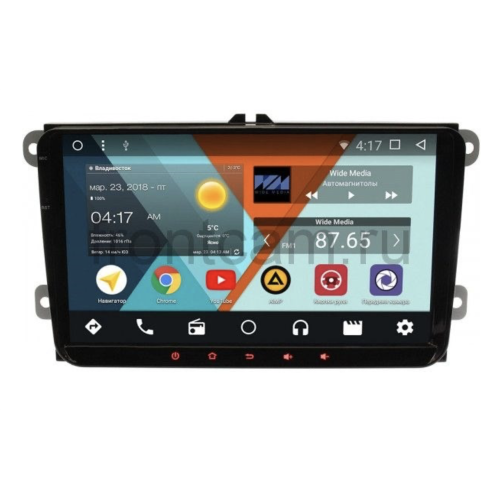 Штатная магнитола Wide Media WM-KR9071NC для Volkswagen Amarok, Golf, Jetta, Passat, Polo Android 7.1.2