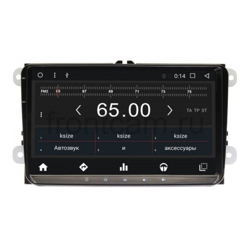Штатная магнитола Wide Media WM-CF3021NB для Volkswagen универсальная 9