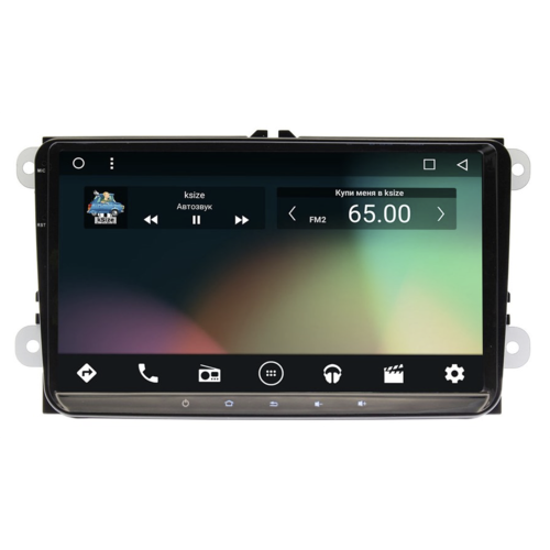 Штатная магнитола Wide Media WM-CF3021NC для Volkswagen универсальная 9
