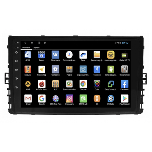 Штатная магнитола Parafar PF047XHD для Volkswagen Универсальная 2017+ на Android 12.0