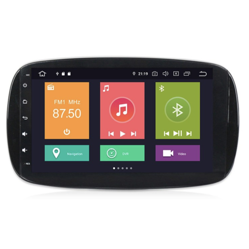 Штатная магнитола CarMedia MKD-M901-P6 для Mercedes Smart Fortwo III, Forfour II 2014-2024 на Android 10.0