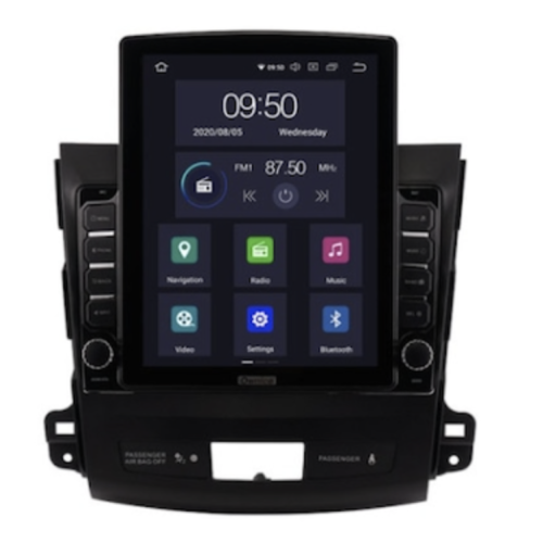 Штатная магнитола CarMedia OL-9636-HL TESLA для Citroen C-Crosser 2007-2013 на Android 10.0