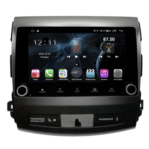 Магнитола Farcar H056RB (S400) для Citroen C-Crosser 2007-2013 на Android 10.0 с кнопками