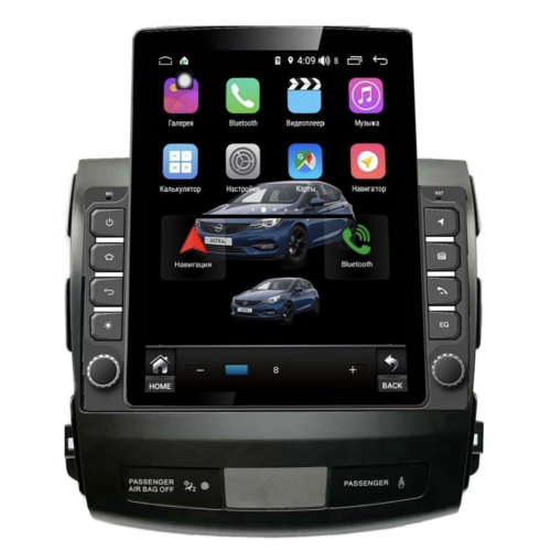 Магнитола Farcar RT056R (S300) TESLA для Citroen C-Crosser 2007-2013 на Android