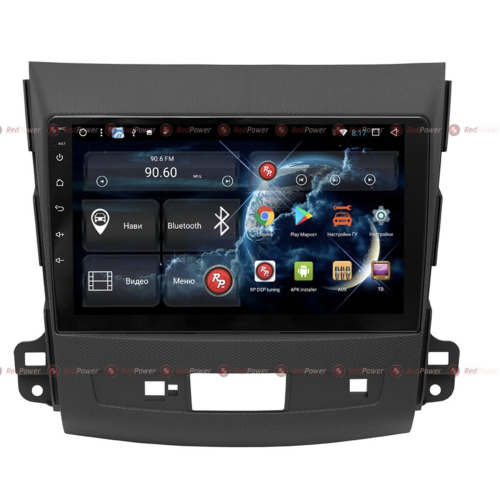 Штатная магнитола Redpower 51056 R IPS DSP для Citroen C-Crosser 2007-2013 на Android 8.1