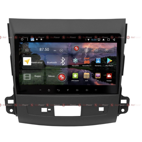 Штатная магнитола Redpower K 51056 R IPS DSP для Citroen C-Crosser 2007-2013 на Android 8.1