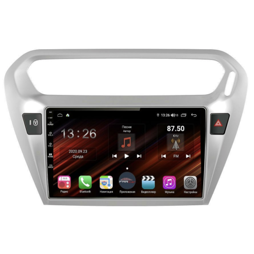 Магнитола Farcar XH294R (S400) (6/128ГБ) для Citroen C-Elysee 2012-2022 на Android 10.0