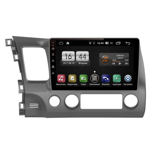 Магнитола FARCAR LY044R (S185) для Honda Civic 7, 8 2003-2012 на Android 8.1