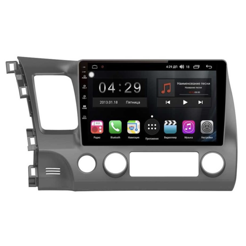 Магнитола Farcar RL044R (S300) для Honda Civic 7 (VII) 2003-2005, Civic 8 (VIII) 2006-2012 на Android 9.0