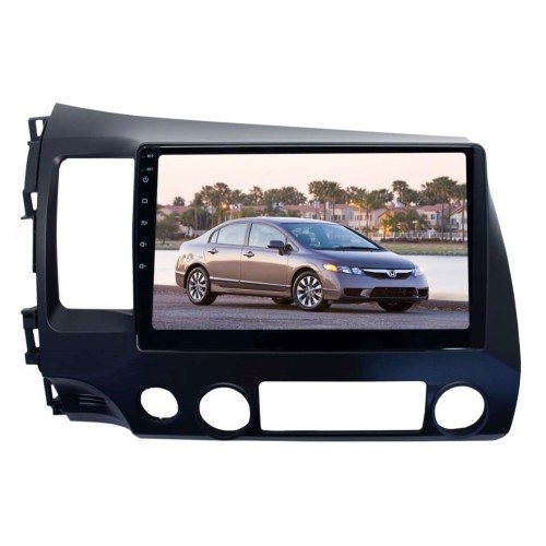 ШТАТНАЯ МАГНИТОЛА HONDA CIVIC 2005-2011 Г. ЛЕВЫЙ РУЛЬ LETRUN 2959 10 ДЮЙМОВ ANDROID 8.0 MTK-L 2.5D