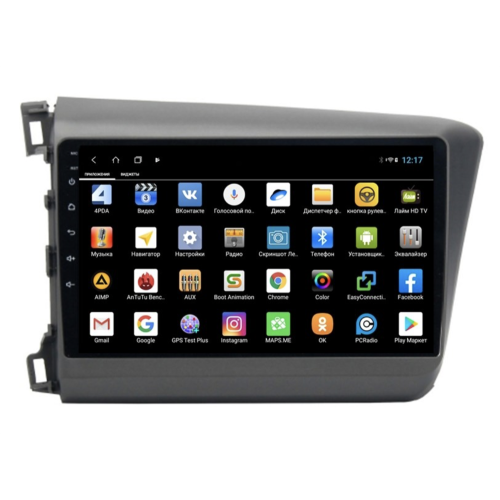 Штатная магнитола Parafar для Honda Civic 9 (IX) 2011-2015 на Android 10.0 (PF132AHD)