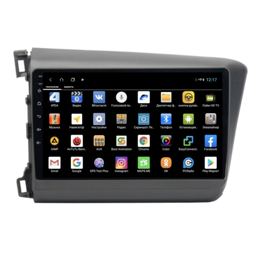 Штатная магнитола Parafar для Honda Civic 2012-2016 на Android 12.0 (PF132XHD)