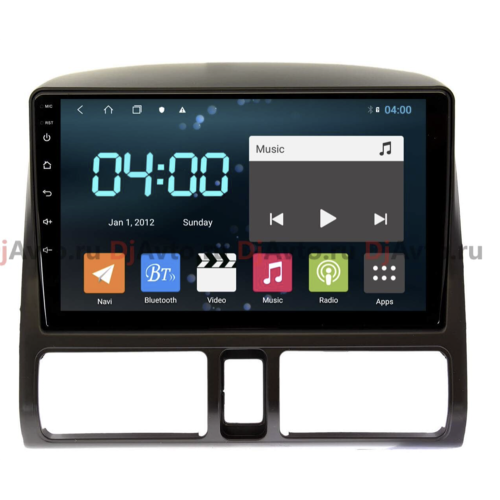 Штатная магнитола DjAvto 4472 - 4015 для Honda CR-V 2001 - 2006 c DSP на Android 9.0