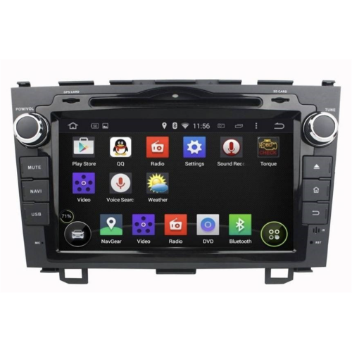 Штатная магнитола CarMedia KD-8105-P6 для Honda CRV III 2006-2012 (RE) на Android 10.0