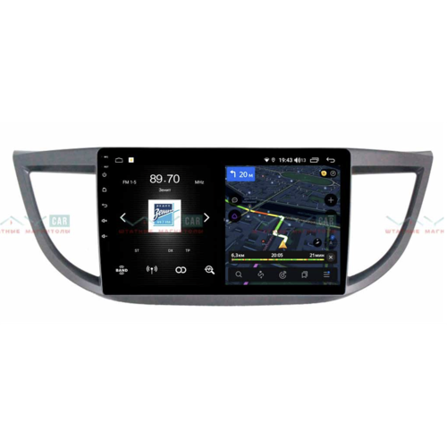 Штатная магнитола VAYCAR 10V4 4/64 ГБ для Honda CR-V IV 2012-2016 на Android 10.0