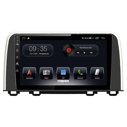 Штатная магнитола Stonelock HON903MB 3/32 ГБ для Honda CR-V 2017-2024 на Android 10.0