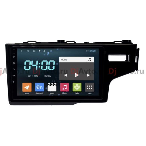 Штатная магнитола DjAvto 4474 - 4018 для Honda Fit, Jazz (Правый Руль) 2013-2015 c DSP на Android 9.0