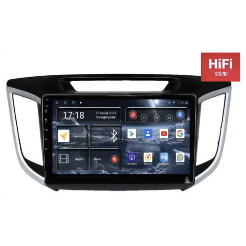 Штатная магнитола Redpower 75025 Hi-Fi для Hyundai Creta 2016-2021 на Android 10.0
