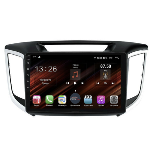 Магнитола Farcar XH407R (S400) (6/128ГБ) для Hyundai Creta 2016-2021 на Android 10.0